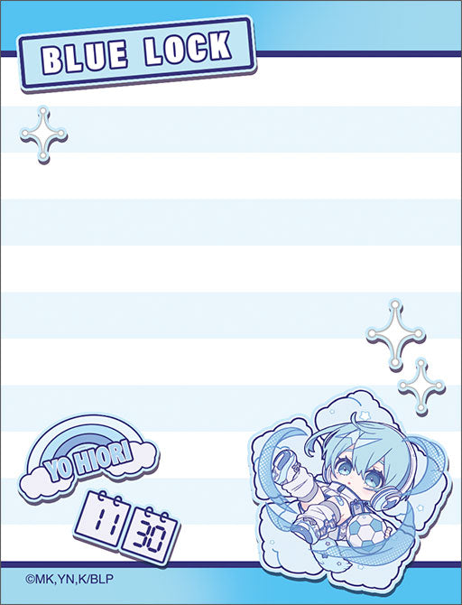 [Pre-order] Yo Hiori - Blue Lock 2nd Season Book-style Memo (Pastel Pop)