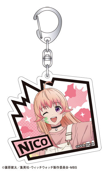 [Pre-order] Nico Wakatsuki - Witch Watch Acrylic Keychain