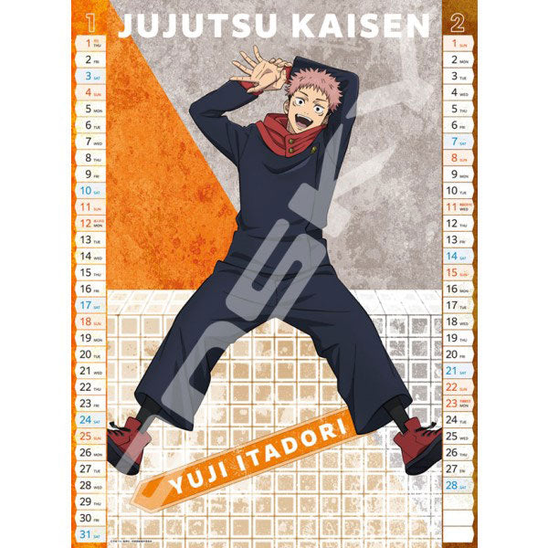 [Pre-order] Jujutsu Kaisen - CL-019 2026 Wall Calendar