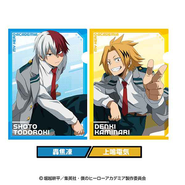 [Pre-order] Shoto Todoroki & Denki Kaminari - My Hero Academia Clear File Set