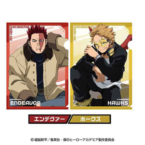 [Pre-order] Endeavor & Hawks - My Hero Academia Clear File Set