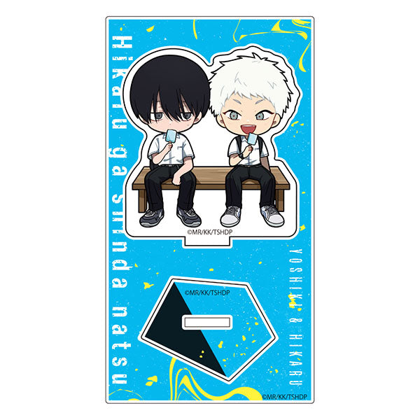 [Pre-order] Yoshiki & Hikaru / School Uniform B - The Summer Hikaru Died Mini Chara Acrylic Stand