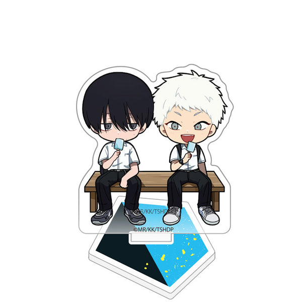 [Pre-order] Yoshiki & Hikaru / School Uniform B - The Summer Hikaru Died Mini Chara Acrylic Stand