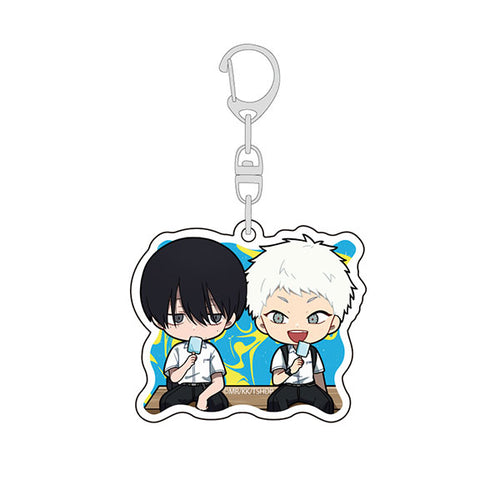 [Pre-order] Yoshiki & Hikaru / School Uniform B - The Summer Hikaru Died Mini Chara Acrylic Keychain