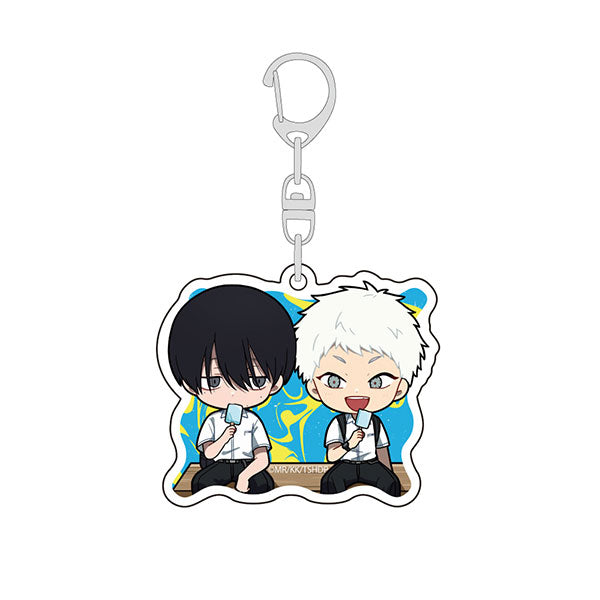 [Pre-order] Yoshiki & Hikaru / School Uniform B - The Summer Hikaru Died Mini Chara Acrylic Keychain