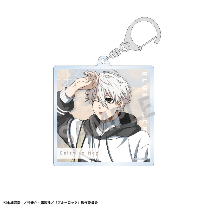 [Pre-order] Blue Lock - Nostalgic Trading Acrylic Keychain