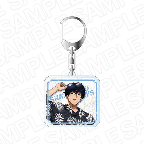 [Pre-order] Natsuki Seba Summer Cafe ver. - SAKAMOTO DAYS Acrylic Keychain