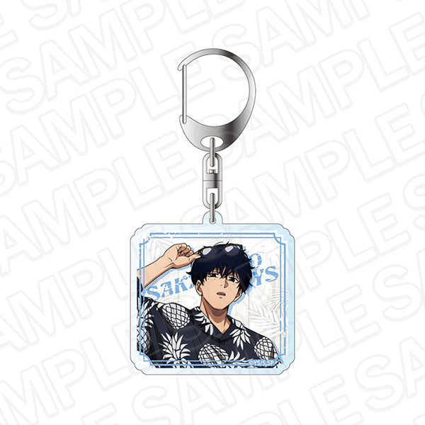[Pre-order] Natsuki Seba Summer Cafe ver. - SAKAMOTO DAYS Acrylic Keychain