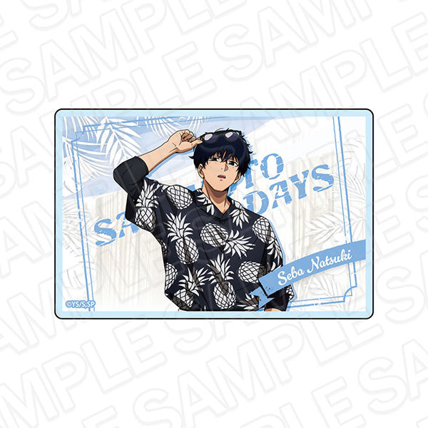 [Pre-order] Natsuki Seba Summer Cafe ver. - SAKAMOTO DAYS Acrylic Block