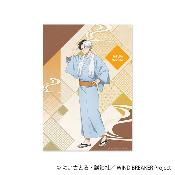 [Pre-order]  Haruka Sakura - WIND BREAKER -Autumn Color- Clear Poster