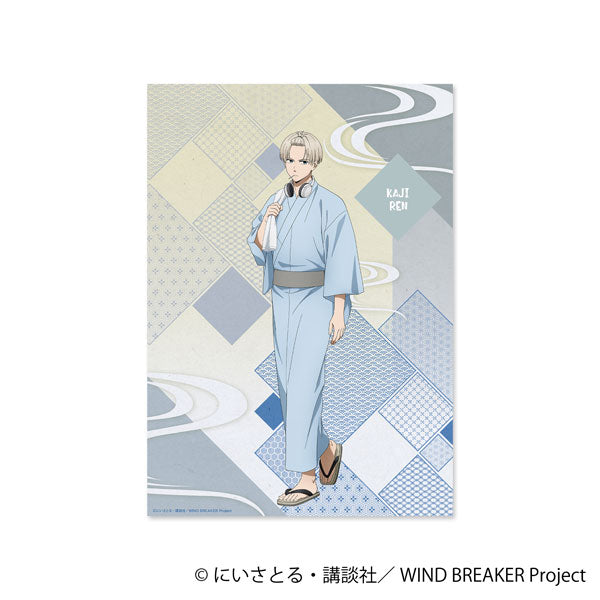 [Pre-order] Ren Kaji - WIND BREAKER -Autumn Color- Clear Poster