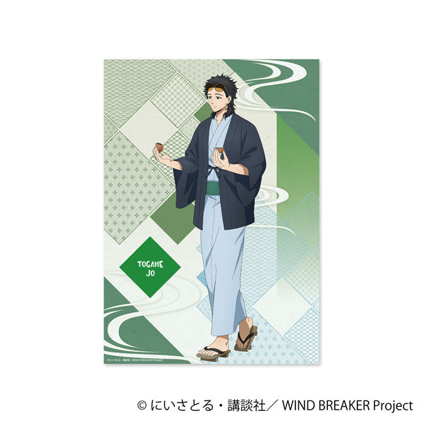 [Pre-order] Jou Togame - WIND BREAKER -Autumn Color- Clear Poster