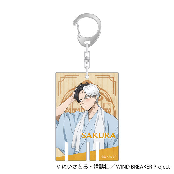 [Pre-order]  Haruka Sakura - WIND BREAKER -Autumn Color- Acrylic Keychain