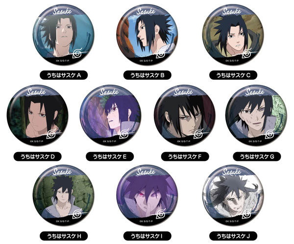 [Pre-order] Sasuke Uchiha - NARUTO Shippuden Memory CAN Badges