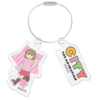 [Pre-order] Ni-kura - CITY THE ANIMATION Wire Acrylic Keychain