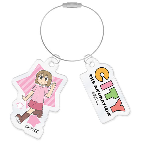 [Pre-order] Ni-kura - CITY THE ANIMATION Wire Acrylic Keychain