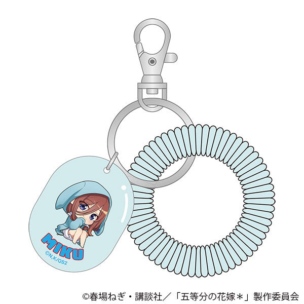 [Pre-order] Miku Nakano - The Quintessential Quintuplets Locker Key Style Keychain