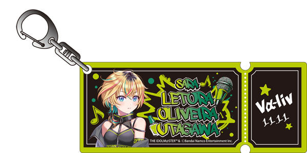[Pre-order] Letora - va-liv Acrylic Ticket Keychain