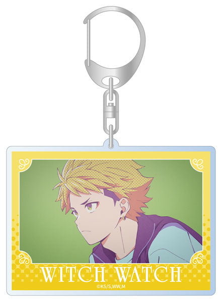 [Pre-order] Kanshi Kazamatsuri - Witch Watch Scene Photo Acrylic Keychain
