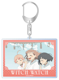 [Pre-order] Nico Wakatsuki & Kara Minami & Kukumi Ureshino - Witch Watch Scene Photo Acrylic Keychain