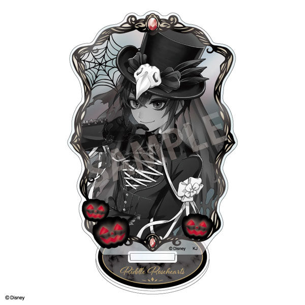 [Pre-order] Riddle - Disney Twisted Wonderland Scary Dress Up ver. -Monochrome- Aurora Acrylic Stand