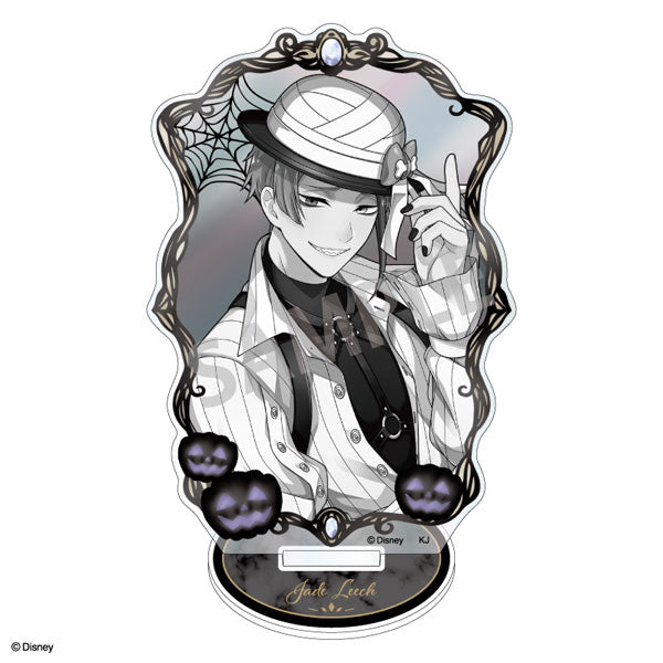 [Pre-order] Jade - Disney Twisted Wonderland Scary Dress Up ver. -Monochrome- Aurora Acrylic Stand