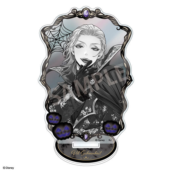 [Pre-order] Vil - Disney Twisted Wonderland Scary Dress Up ver. -Monochrome- Aurora Acrylic Stand