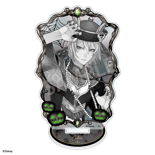 [Pre-order] Silver - Disney Twisted Wonderland Scary Dress Up ver. -Monochrome- Aurora Acrylic Stand