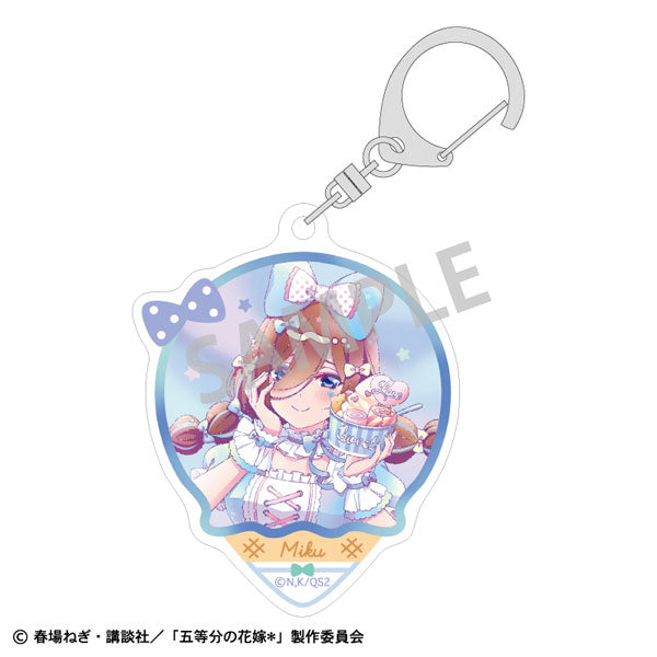 [Pre-order] Miku Nakano - The Quintessential Quintuplets Ice Cream Shop KamiAni TOUCH Acrylic Keychain
