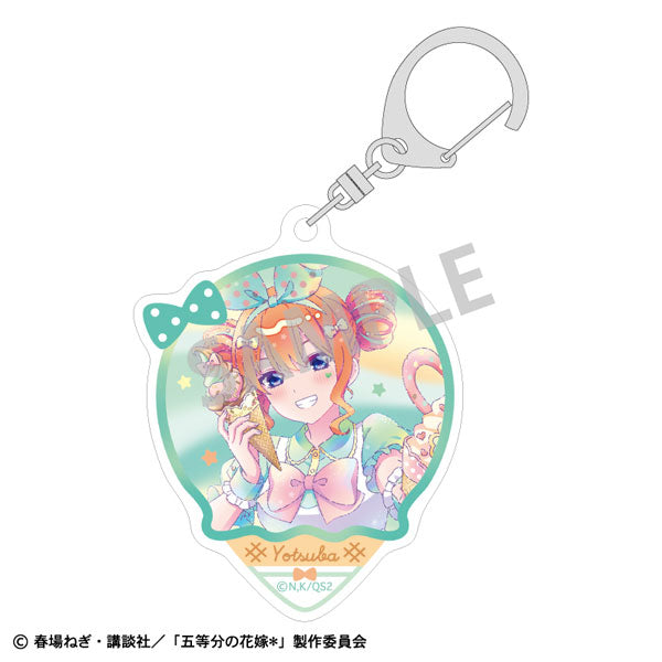 [Pre-order] Yotsuba Nakano - The Quintessential Quintuplets Ice Cream Shop KamiAni TOUCH Acrylic Keychain