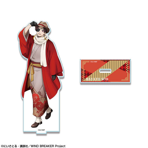 [Pre-order] Hayato Suo / Retro Modern ver. - WIND BREAKER [New Illustration] Acrylic Stand