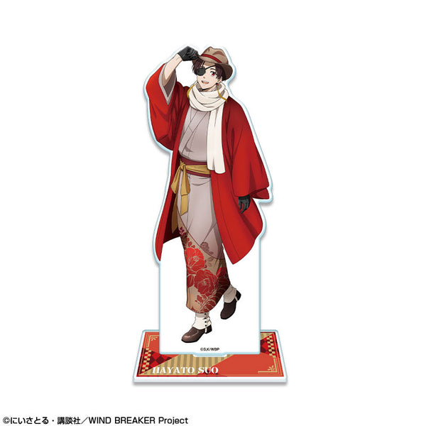 [Pre-order] Hayato Suo / Retro Modern ver. - WIND BREAKER [New Illustration] Acrylic Stand