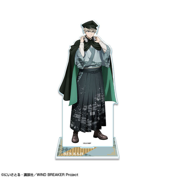 [Pre-order] Ren Kaji / Retro Modern ver. - WIND BREAKER [New Illustration] Acrylic Stand