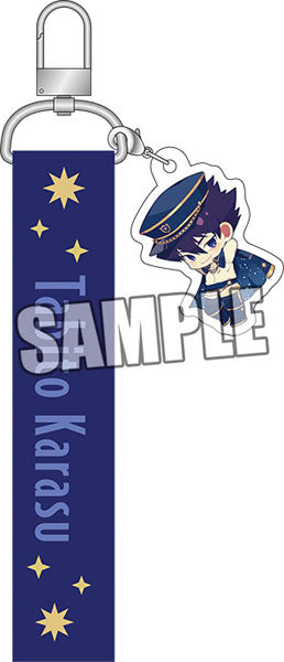 [Pre-order] Tabito Karasu Horoscope Ver. - Blue Lock Embroidery Name Tag w/Charm