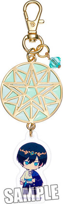 [Pre-order] Rin Itoshi Horoscope Ver. - Blue Lock Stained Glass-style Keychain