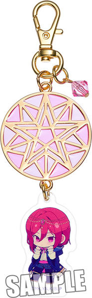 [Pre-order] Hyouma Chigiri Horoscope Ver. - Blue Lock Stained Glass-style Keychain