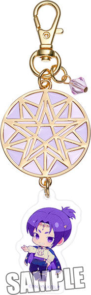 [Pre-order] Reo Mikage Horoscope Ver. - Blue Lock Stained Glass-style Keychain