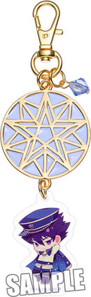 [Pre-order] Tabito Karasu Horoscope Ver. - Blue Lock Stained Glass-style Keychain