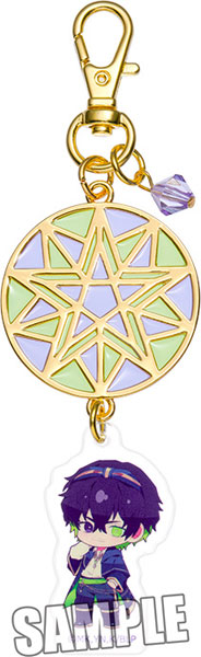 [Pre-order] Oliver Aiku Horoscope Ver. - Blue Lock Stained Glass-style Keychain