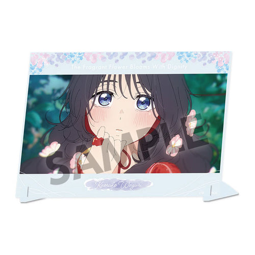 [Pre-order] Kaoruko Waguri - The Fragrant Flower Blooms with Dignity A6 Visual Acrylic (B)