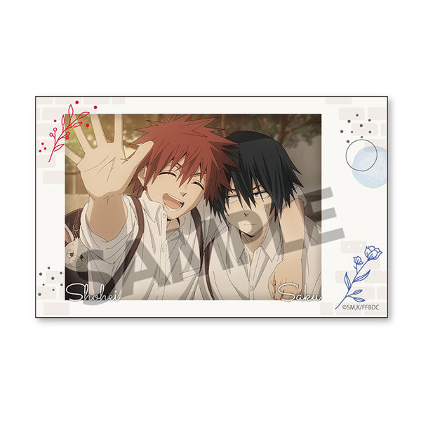 [Pre-order] Shohei Usami & Saku Natsusawa - The Fragrant Flower Blooms with Dignity Instant Photo Style Sticker vol.2