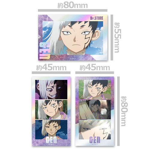 [Pre-order] Gen Asagiri - Dr. STONE Thumbnail Shiny Sticker Set