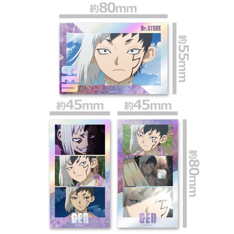 [Pre-order] Gen Asagiri - Dr. STONE Thumbnail Shiny Sticker Set