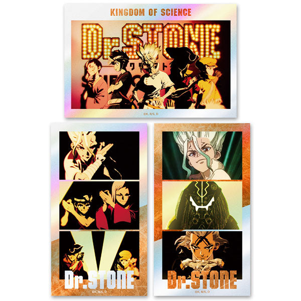 [Pre-order] Dr. STONE - Thumbnail Shiny Sticker Set OP ver.