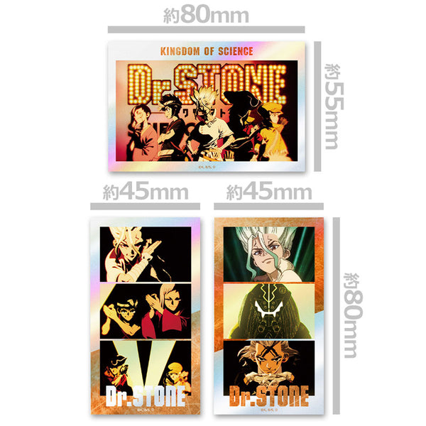 [Pre-order] Dr. STONE - Thumbnail Shiny Sticker Set OP ver.
