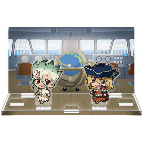 [Pre-order] Senku & Ryusui - Dr. STONE Tsuitekku Acrylic Diorama