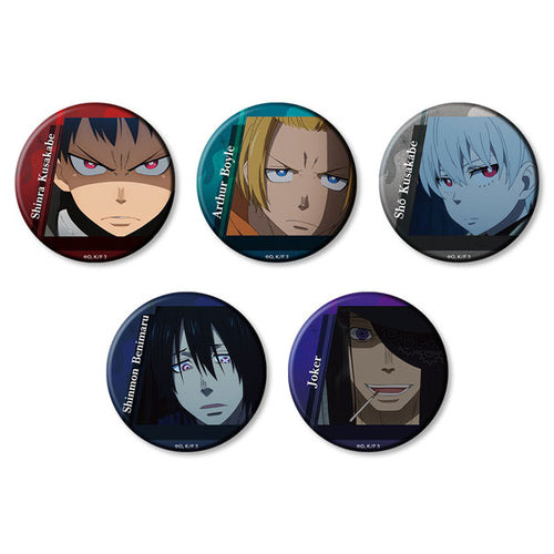 Fire Force - Season 3 Trading Tin Badges