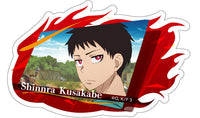 [Pre-order] Shinra Kusakabe - Fire Force Season 3 Diecut Sticker
