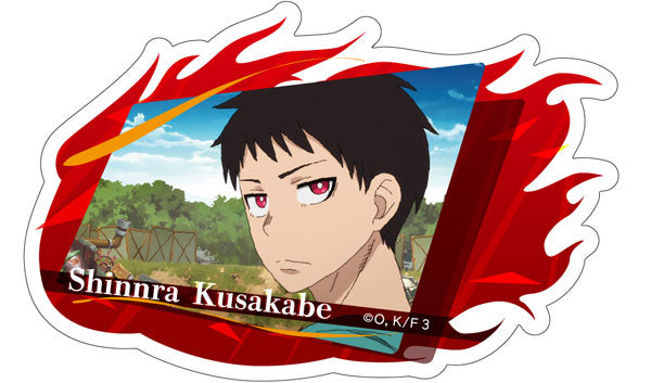 [Pre-order] Shinra Kusakabe - Fire Force Season 3 Diecut Sticker