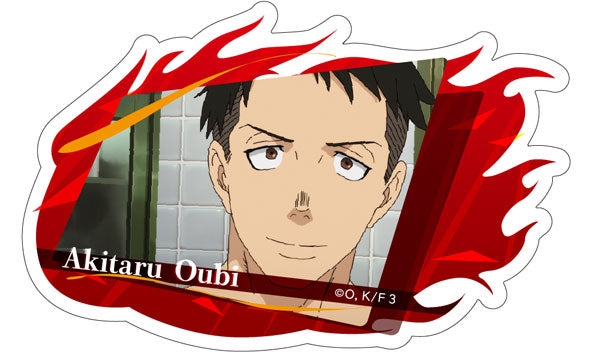 [Pre-order] Akitaru Oubi - Fire Force Season 3 Diecut Sticker